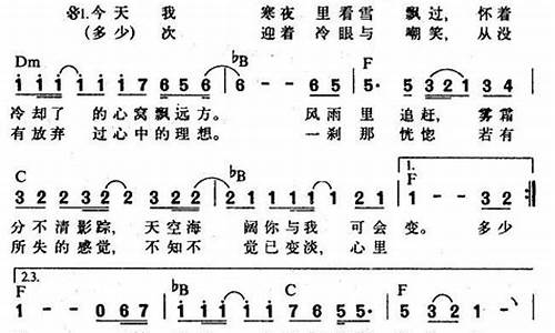 海阔天空粤语歌词_海阔天空粤语歌词谐音对